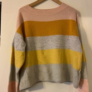 Multicolor Striped Sweater